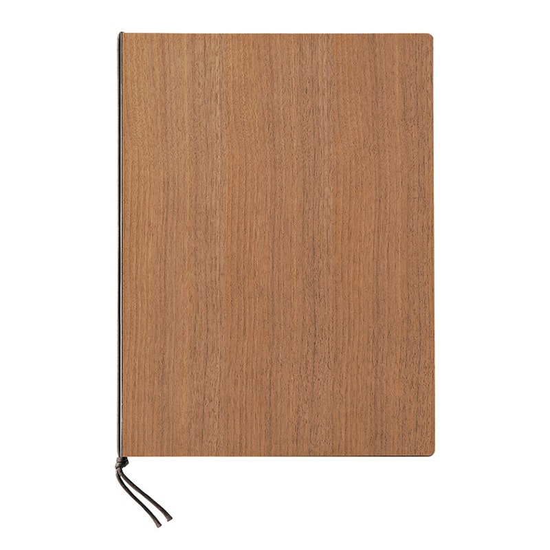 えいむ 木製合板メニューブック 大 A4 ウォルナット WB-901 1個(ご注文単位1個)【直送品】