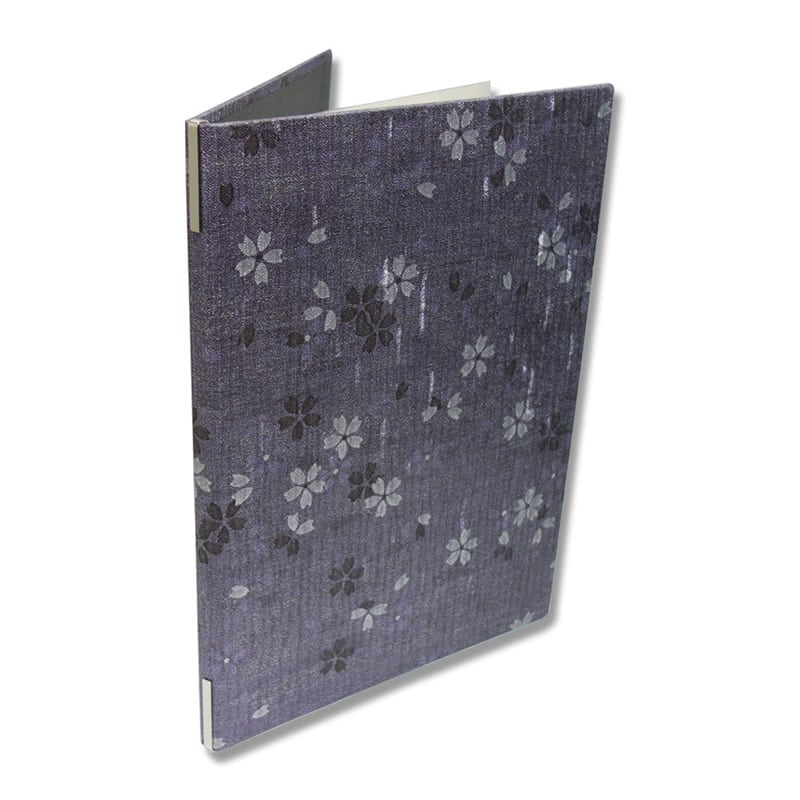 えいむ さくらメニューブック 大 A4 パープル MB-501 1冊（ご注文単位1冊）【直送品】