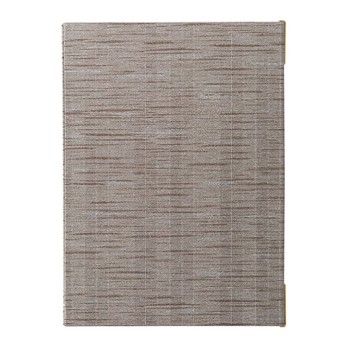 えいむ ラインメニューブック 大 A4 シルバー MB-551 1冊（ご注文単位1冊）【直送品】