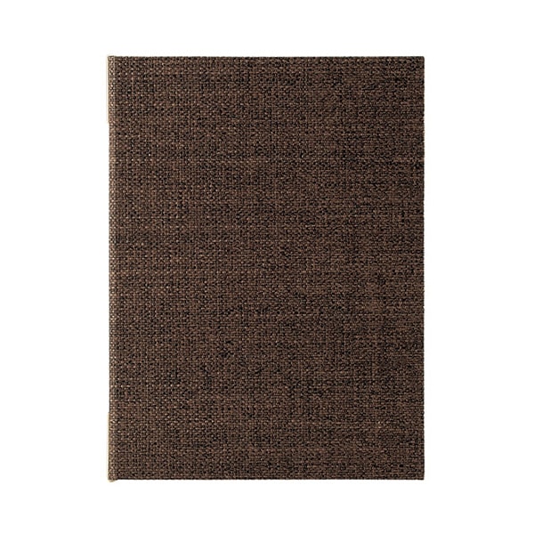 えいむ 麻タイプメニューブック ピンタイプ 中 B5 こげ茶 PB-362 1冊（ご注文単位1冊）【直送品】