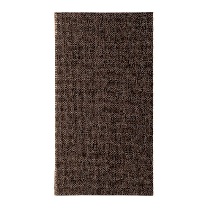 えいむ 麻タイプメニューブック ピンタイプ タテ大 こげ茶 PB-364 1冊（ご注文単位1冊）【直送品】