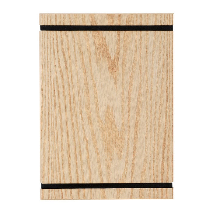 えいむ MDFバンド式メニューブックボード A4型 ナチュラル BMB-A4 1冊（ご注文単位1冊）【直送品】