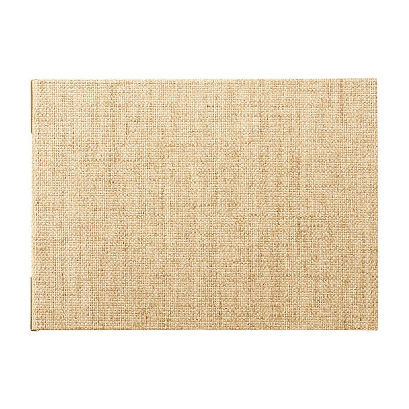 えいむ 麻タイプメニューブック ヨコ型 ピンタイプ 中 B5 アイボリー PB-907 1冊（ご注文単位1冊）【直送品】