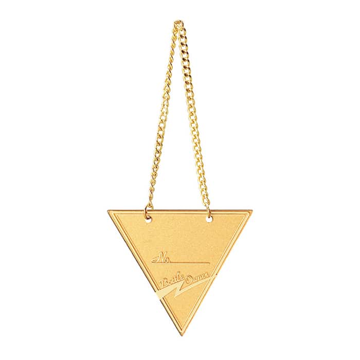 えいむ ボトル札 三角 ゴールド 10枚入 NP-3 1束（ご注文単位1束）【直送品】