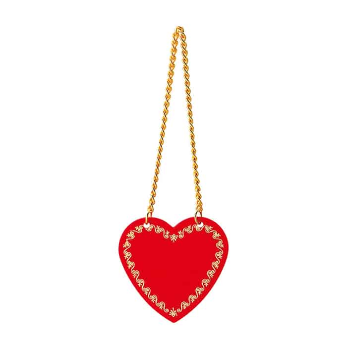 えいむ ハート型ボトル札 レッド 10枚入 NP-7 1束（ご注文単位1束）【直送品】