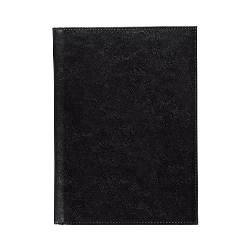 えいむ レザータッチ 内蔵型ピンホールメニューブック 中 B5 黒 CLB-472 1冊（ご注文単位1冊）【直送品】