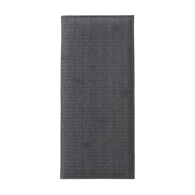 えいむ いぐさタイプメニューブック タテS ダークグレイ CLB-425G 1冊（ご注文単位1冊）【直送品】