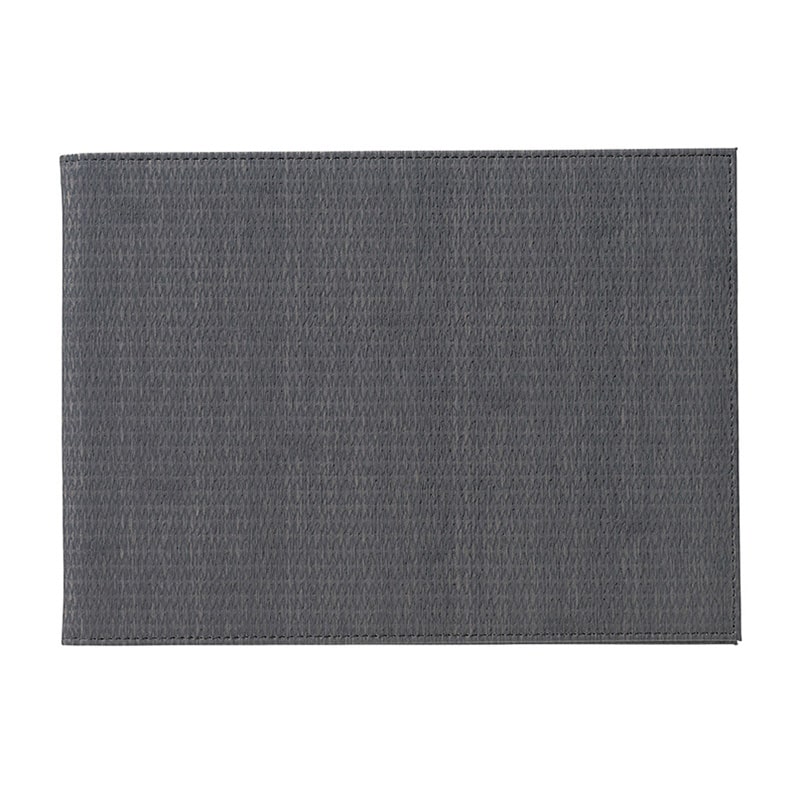 えいむ いぐさタイプメニューブック B5ヨコ ダークグレイ CLB-427G 1冊（ご注文単位1冊）【直送品】