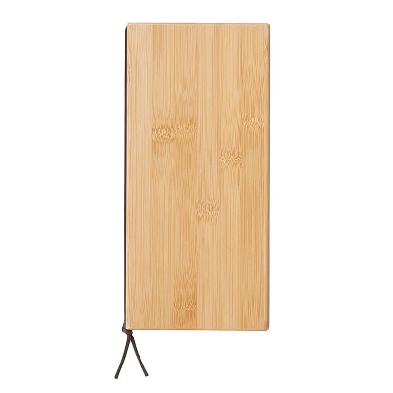 えいむ 竹合板メニューブック 切面丸仕上げ タテ小 ナチュラル BWB-105 1冊(ご注文単位1冊)【直送品】