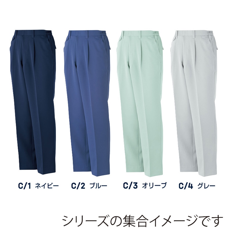 DAIRIKI スラックス グレー S 05005 1枚(ご注文単位1枚)【直送品】