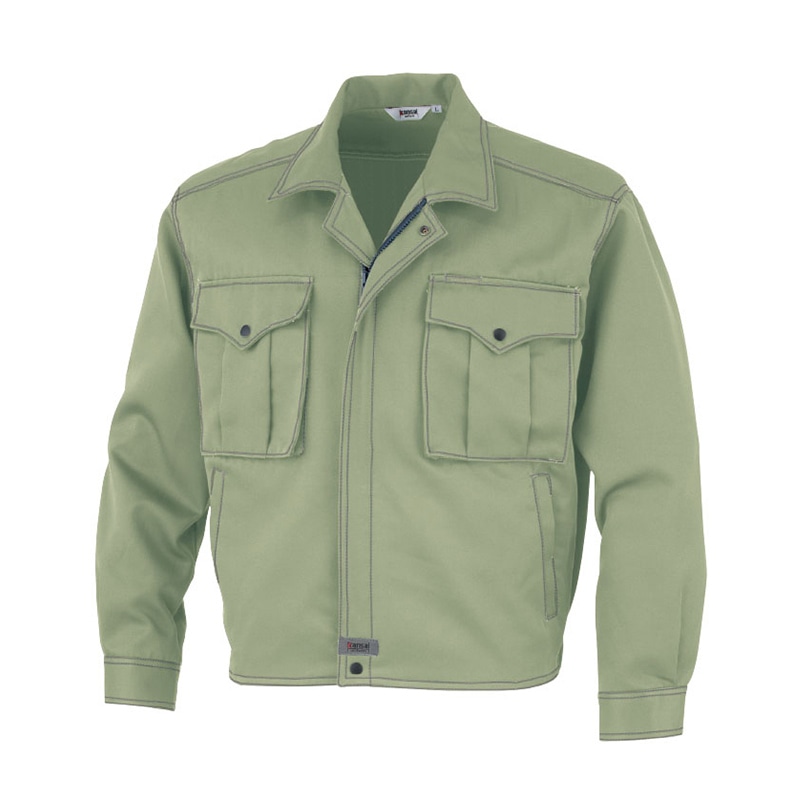 カンサイユニフォーム　ブルゾン オリーブ　L 82502 1枚（ご注文単位1枚）【直送品】