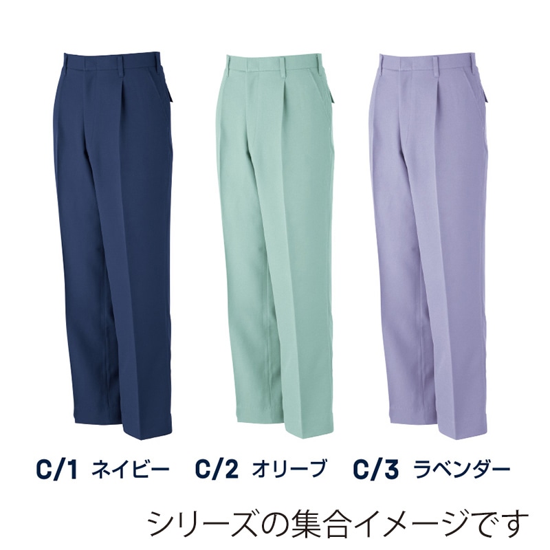 DAIRIKI スラックス オリーブ 101 00995 1枚(ご注文単位1枚)【直送品】