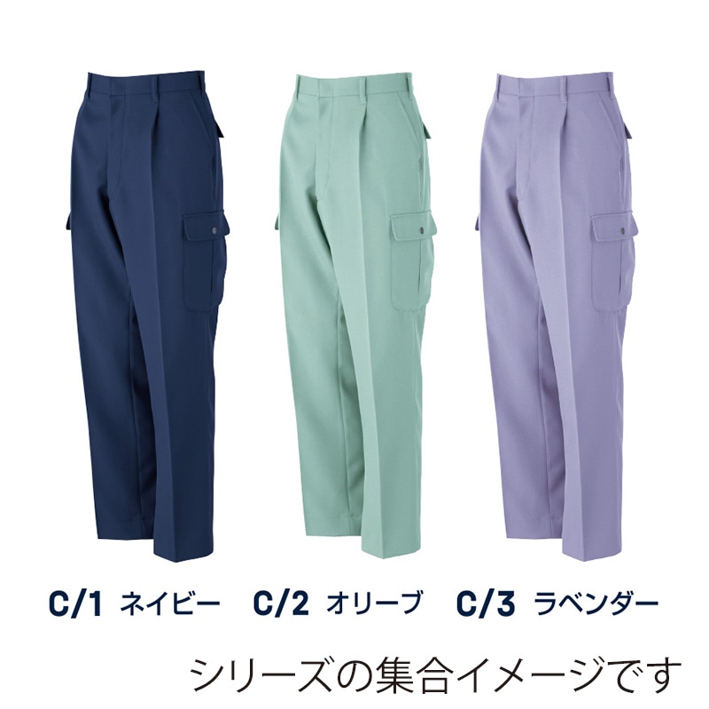 DAIRIKI カ-ゴパンツ オリーブ 101 00996 1枚(ご注文単位1枚)【直送品】