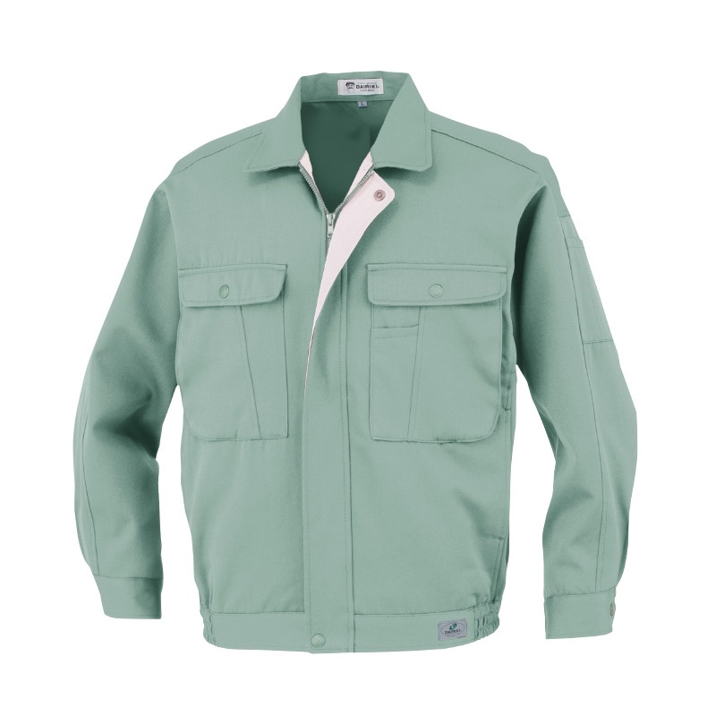 DAIRIKI ブルゾン グリーン L 07372 1枚(ご注文単位1枚)【直送品】