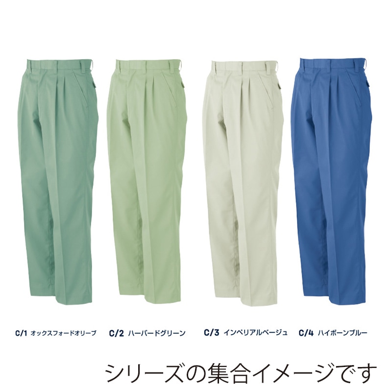 DAIRIKI スラックス オックスフォードオリーブ 82 55555 1枚(ご注文単位1枚)【直送品】