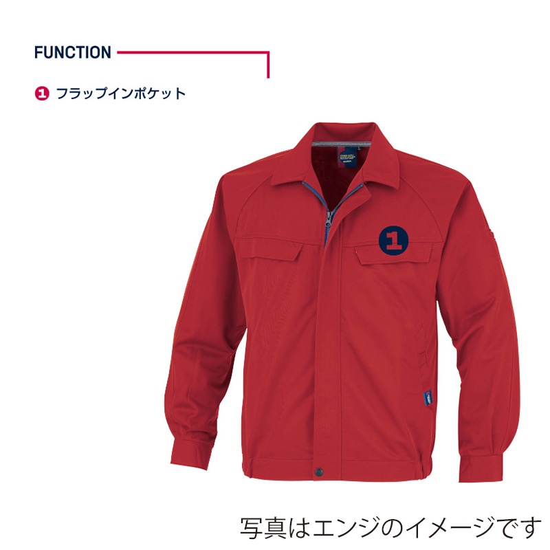 DAIRIKI　ブルゾン ブラック　M 21002 1枚（ご注文単位1枚）【直送品】