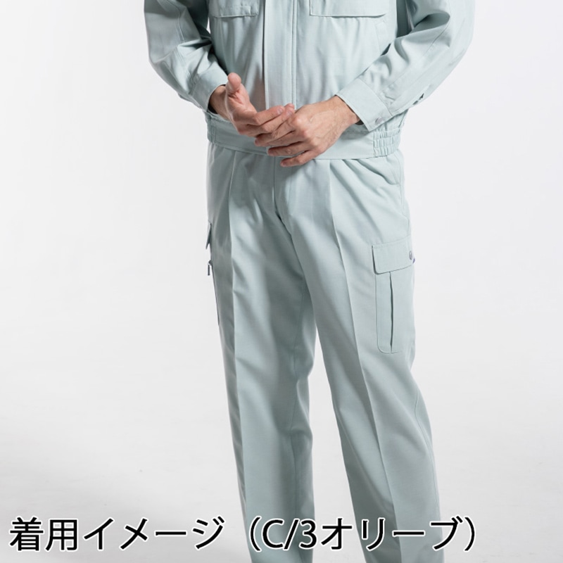 DAIRIKI カ-ゴパンツ ブルー LL 07006 1枚(ご注文単位1枚)【直送品】