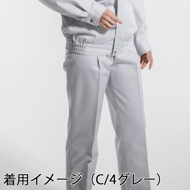 DAIRIKI スラックス グレー L 15005 1枚(ご注文単位1枚)【直送品】