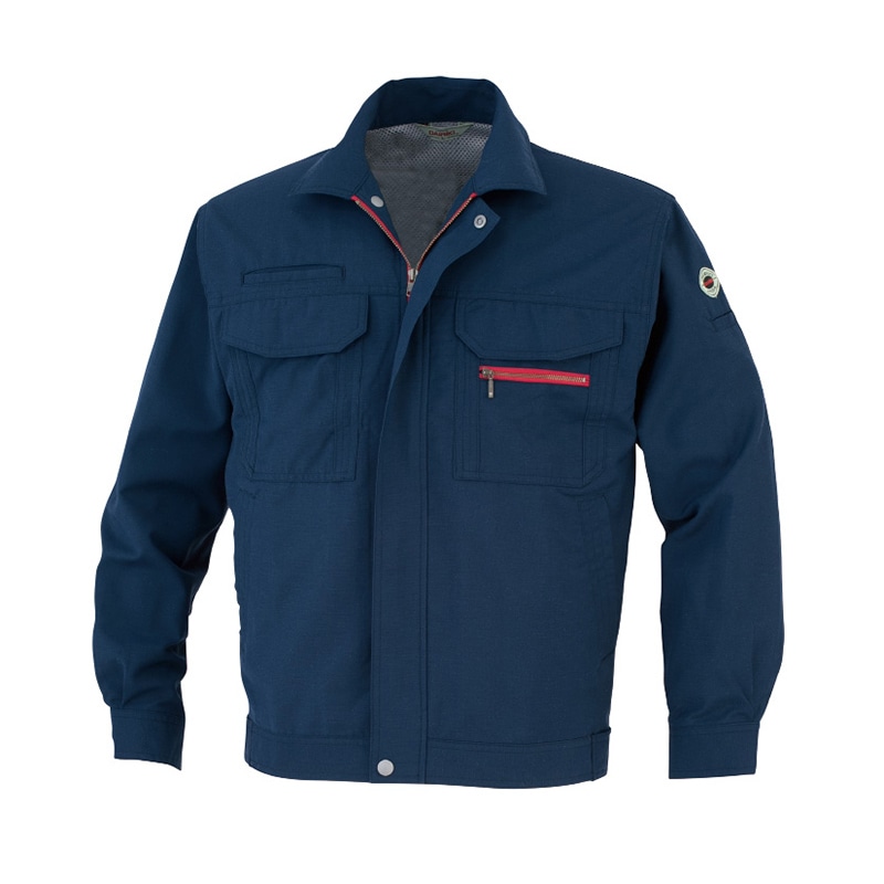 DAIRIKI　長袖ブルゾン ネイビー　L 22012 1枚（ご注文単位1枚）【直送品】