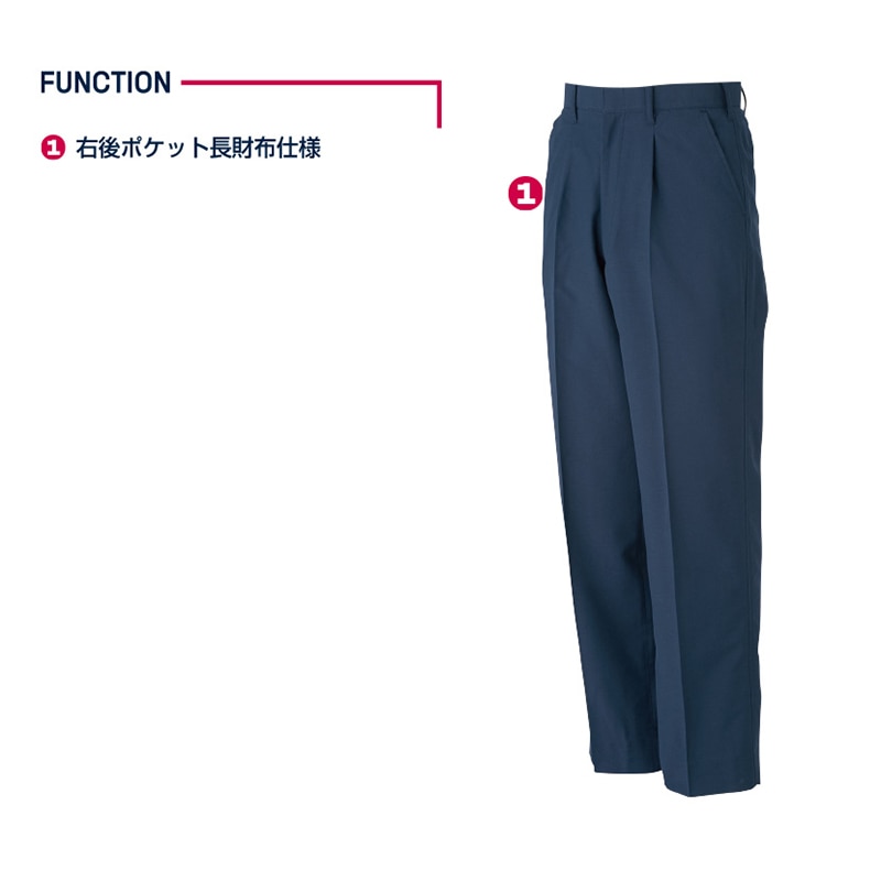 DAIRIKI スラックス ネイビー 73 22015 1枚(ご注文単位1枚)【直送品】