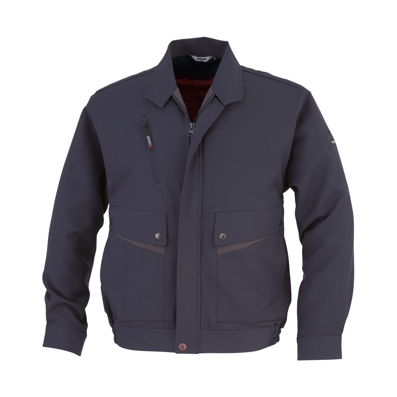 カンサイユニフォーム　長袖ブルゾン コン　L 60012 1枚（ご注文単位1枚）【直送品】