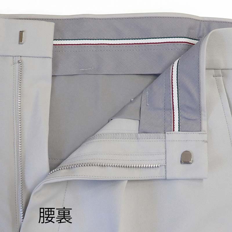 カンサイユニフォーム スラックス グレー 70 60045 1枚(ご注文単位1枚)【直送品】