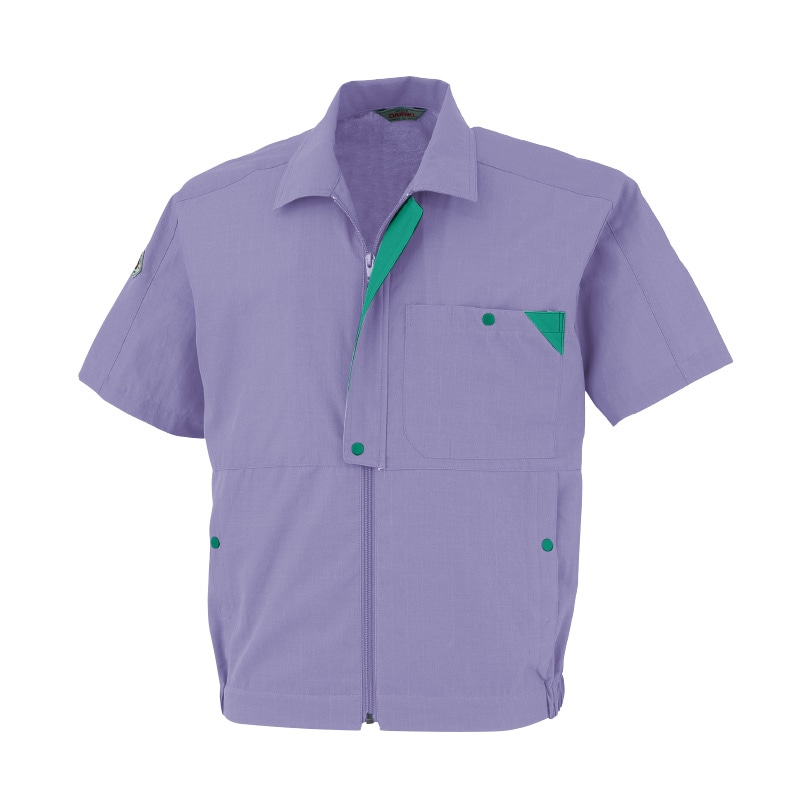 DAIRIKI サマーブルゾン 白馬1号 パープル M 35501 1枚(ご注文単位1枚)【直送品】