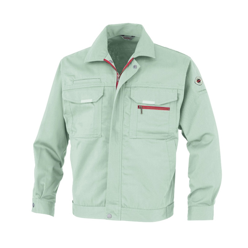 DAIRIKI 長袖ブルゾン 定王 アースグリーン LL 11012 1枚(ご注文単位1枚)【直送品】