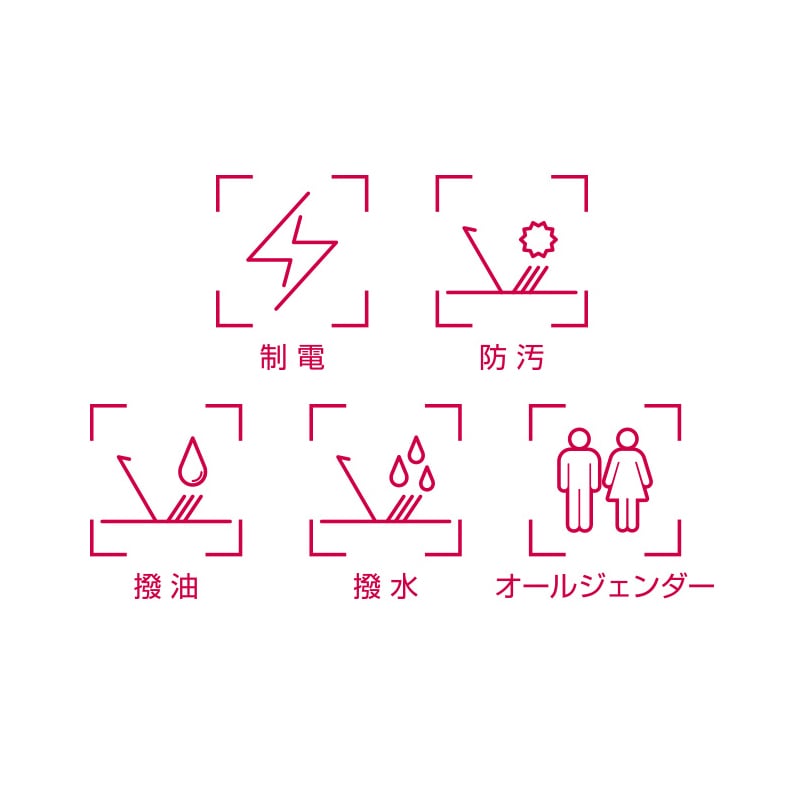 カンサイユニフォーム フロントエプロン レッド 00033 1枚(ご注文単位1枚)【直送品】
