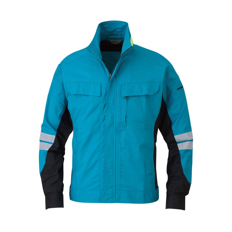 DAIRIKI 長袖ブルゾン ダークターコイズ M 30712 1枚(ご注文単位1枚)【直送品】