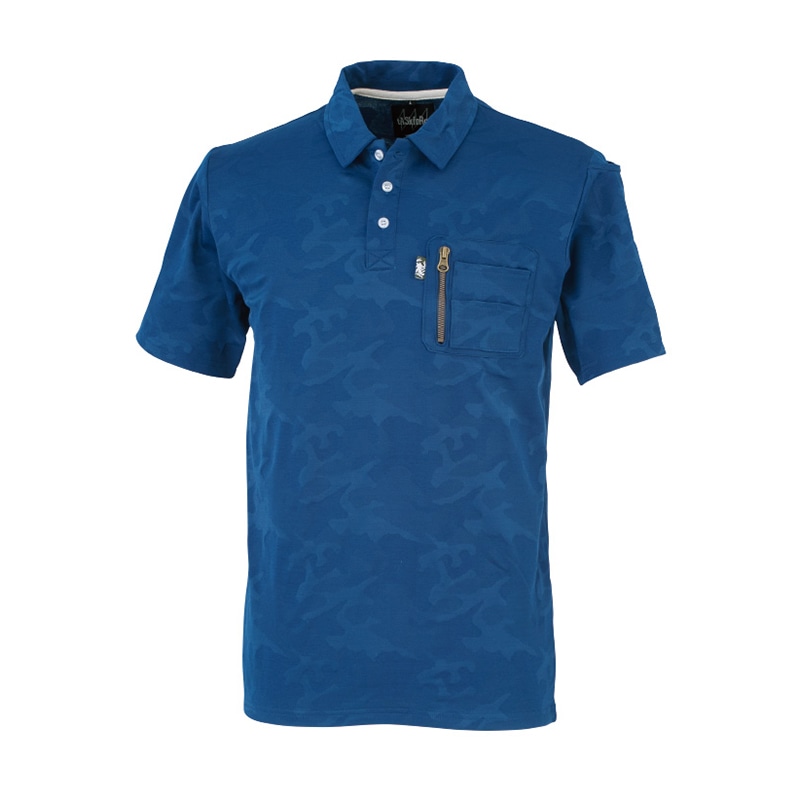 tASkfoRce 半袖ポロシャツ ネイビー LL 47654 1枚(ご注文単位1枚)【直送品】