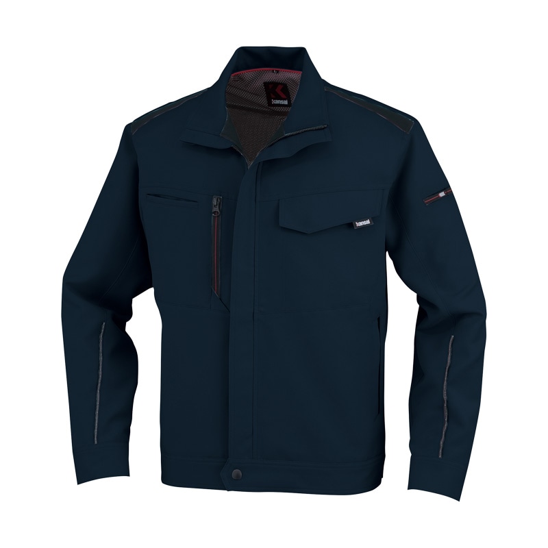 カンサイユニフォーム　長袖ブルゾン コン　M 90012 1枚（ご注文単位1枚）【直送品】