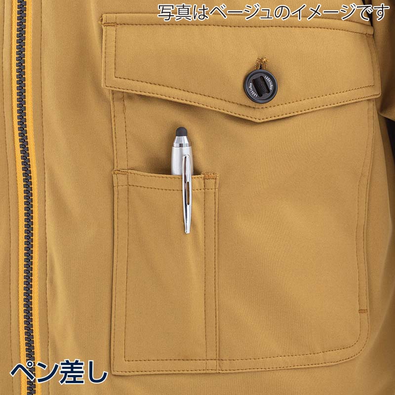 tASkfoRce 中綿ベスト クロ XO 00104 1枚(ご注文単位1枚)【直送品】