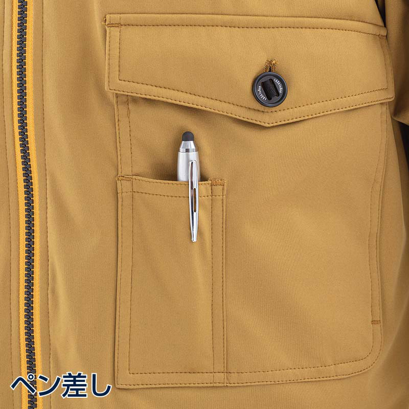 tASkfoRce 中綿ベスト ベージュ M 00104 1枚(ご注文単位1枚)【直送品】