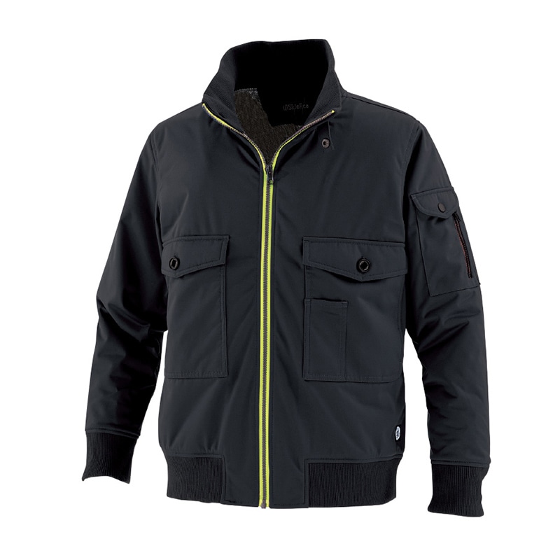 tASkfoRce 中綿ブルゾン クロ S 00108 1枚(ご注文単位1枚)【直送品】