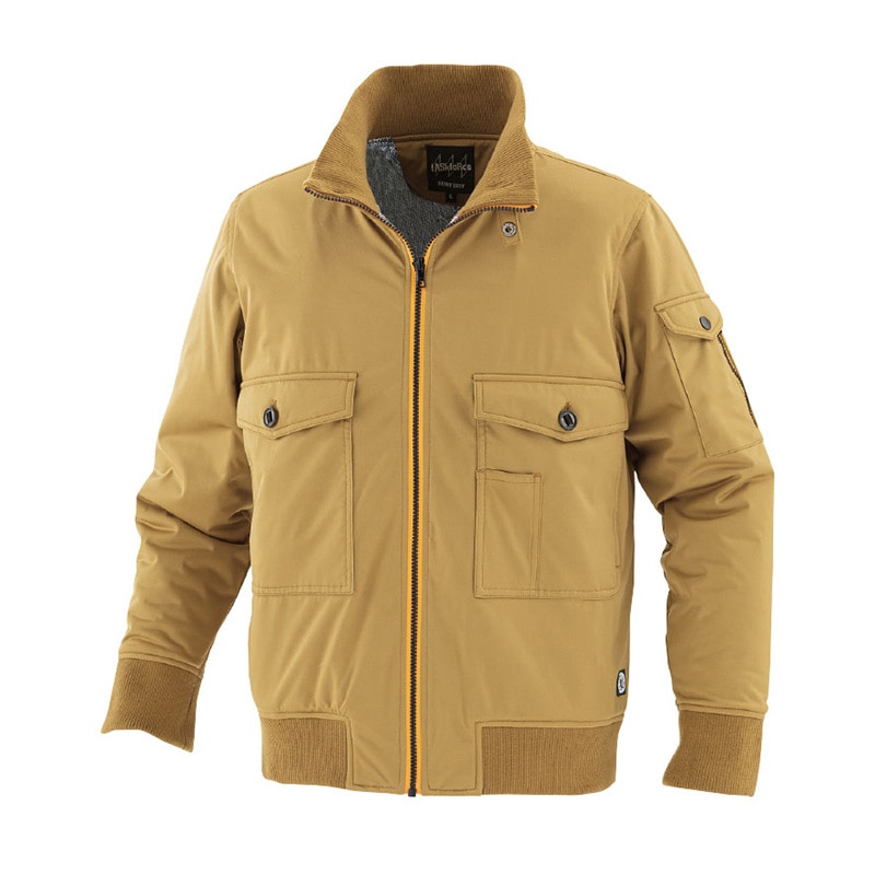 tASkfoRce 中綿ブルゾン ベージュ M 00108 1枚(ご注文単位1枚)【直送品】