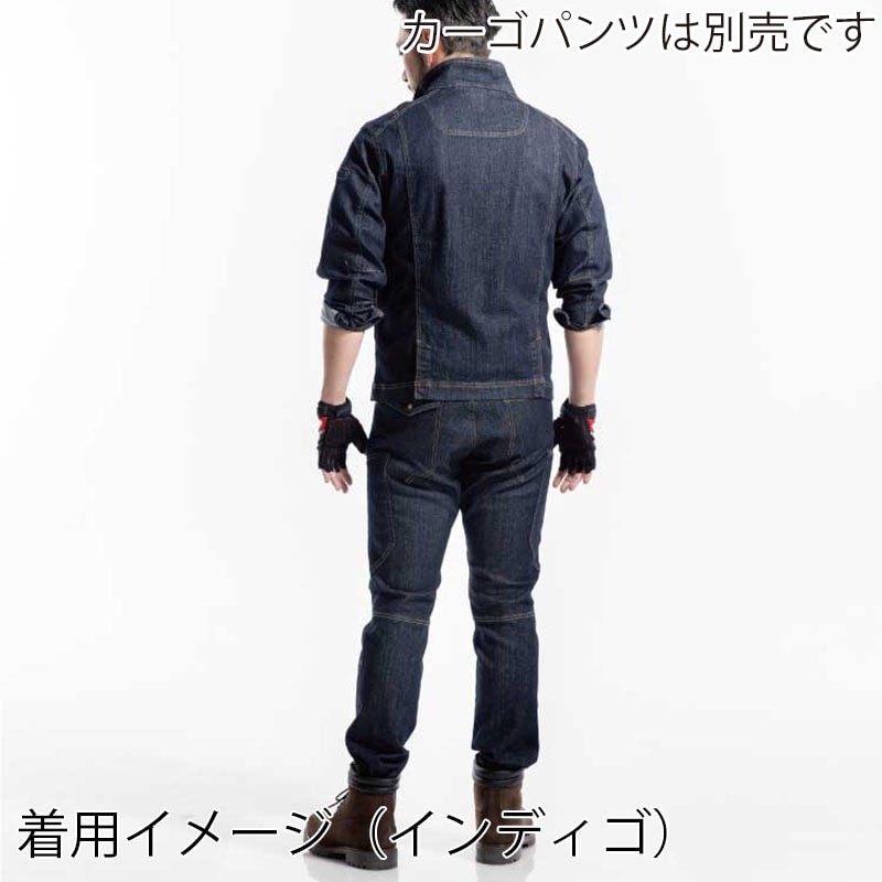 カンサイユニフォーム 長袖ブルゾン ブラック 3L 30012 1枚(ご注文単位1枚)【直送品】