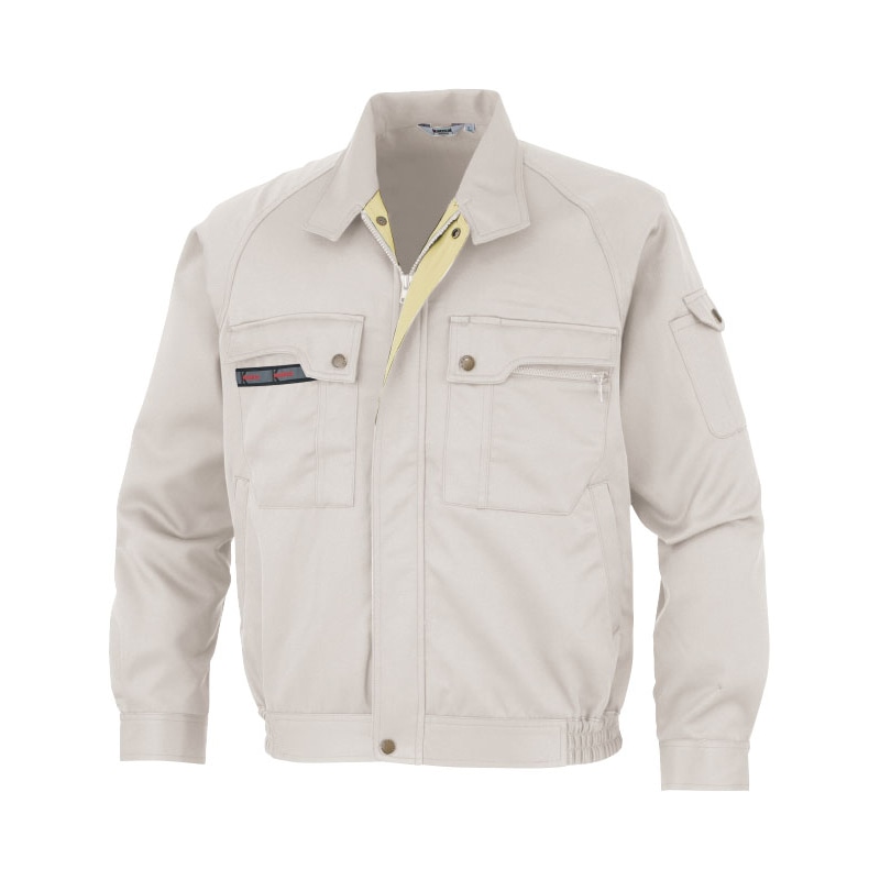 カンサイユニフォーム　ブルゾン アイボリー　M 90202 1枚（ご注文単位1枚）【直送品】