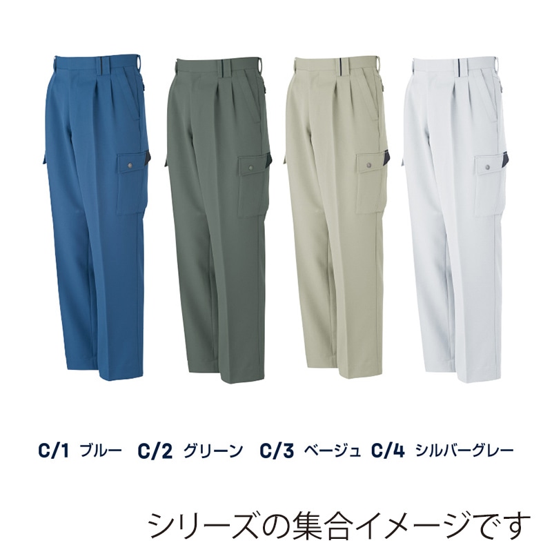 DAIRIKI カ-ゴパンツ グリーン 70 38006 1枚(ご注文単位1枚)【直送品】
