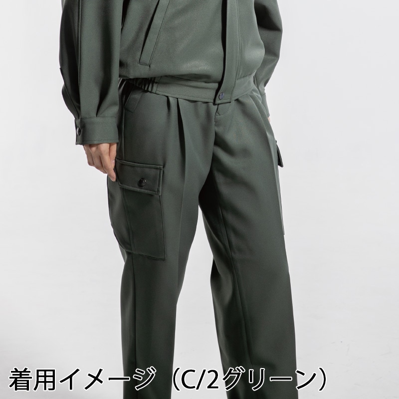 DAIRIKI カ-ゴパンツ グリーン 76 38006 1枚(ご注文単位1枚)【直送品】