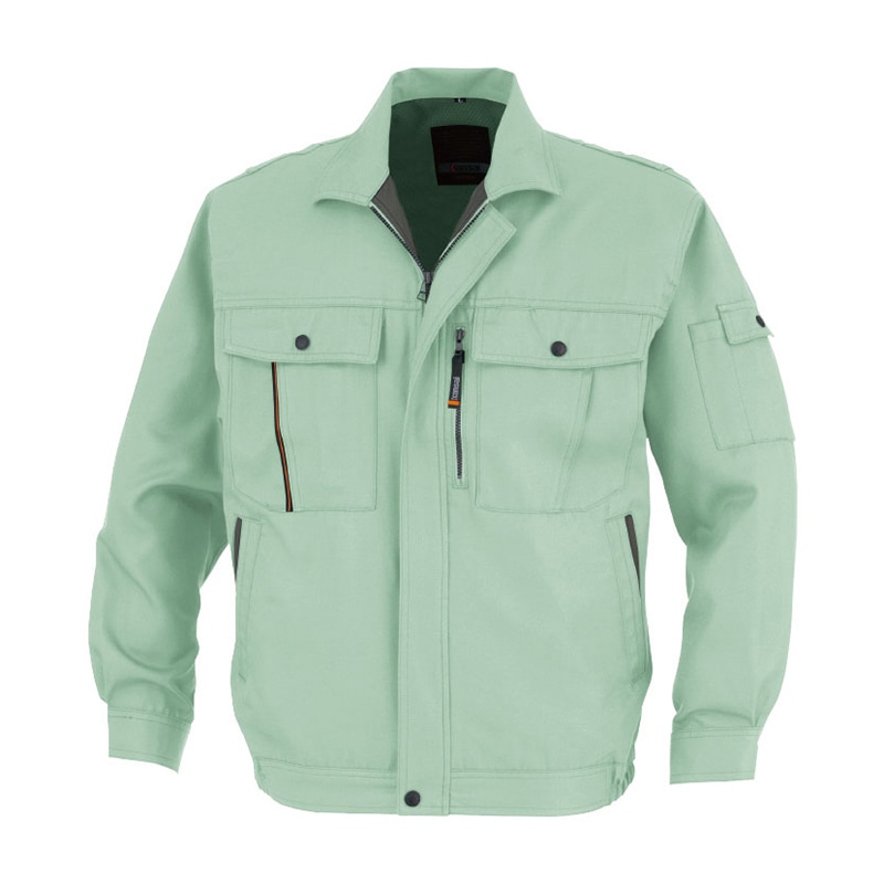 カンサイユニフォーム　ブルゾン グリーン　M 80802 1枚（ご注文単位1枚）【直送品】