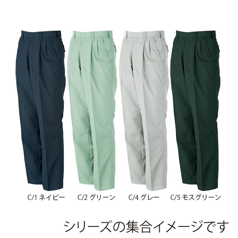 カンサイユニフォーム スラックス ネイビー 88 40405 1枚(ご注文単位1枚)【直送品】