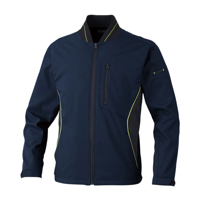 DAIRIKI ソフトワークブルゾン ネイビー L 05250 1枚(ご注文単位1枚)【直送品】