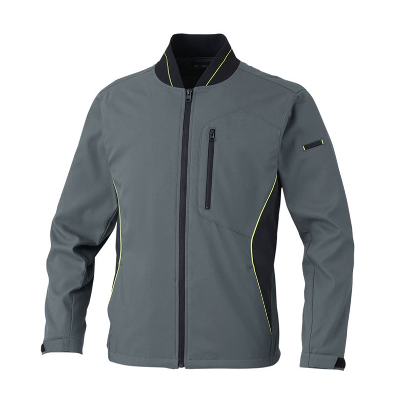 DAIRIKI ソフトワークブルゾン チャコール XO 05250 1枚(ご注文単位1枚)【直送品】