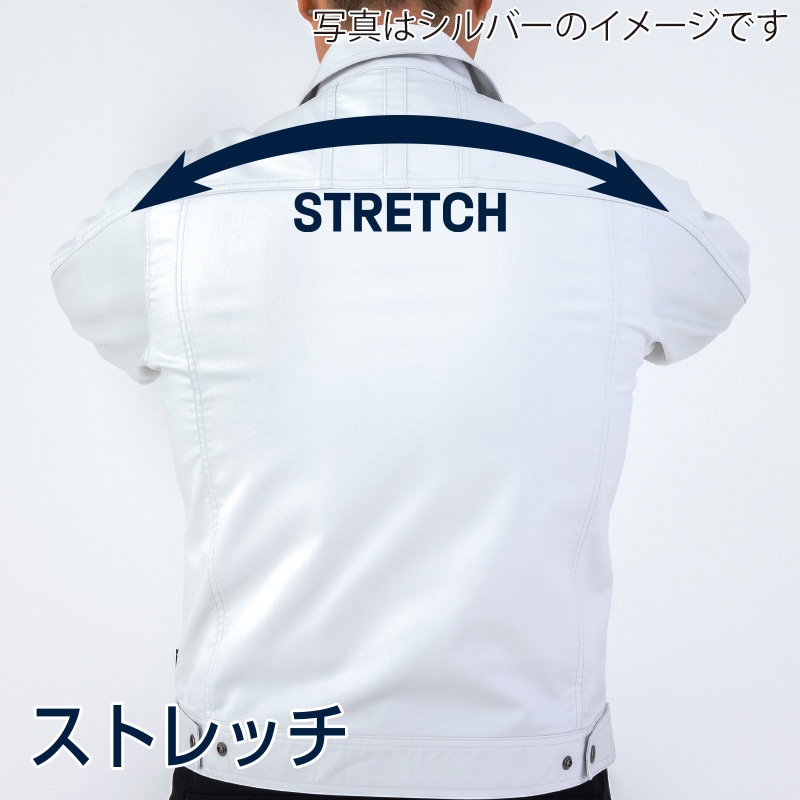 DAIRIKI　長袖ブルゾン ブルー　LL 01441 1枚（ご注文単位1枚）【直送品】