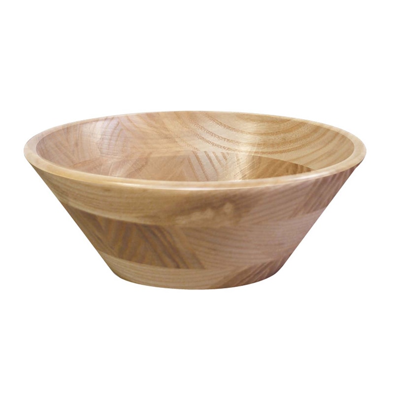 ホワイトアッシュ　サラダボール（ナチュラルカラー） 130018　φ255  1個（ご注文単位1個）【直送品】