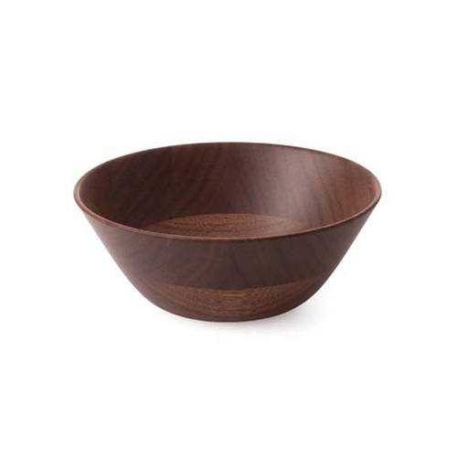 木製食器　ひきよせ　ボール　ウォールナット 2段M 130137 1個（ご注文単位1個）【直送品】