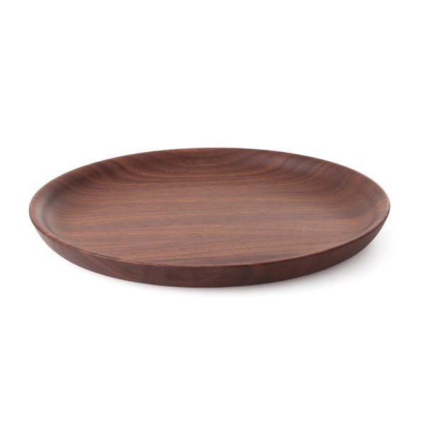 木製食器 ひきよせ プレート ウォールナット 1段L 130139 1個(ご注文単位1個)【直送品】