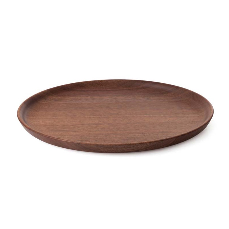 木製食器 ひきよせ プレート ウォールナット 1段LL 130142 1個(ご注文単位1個)【直送品】