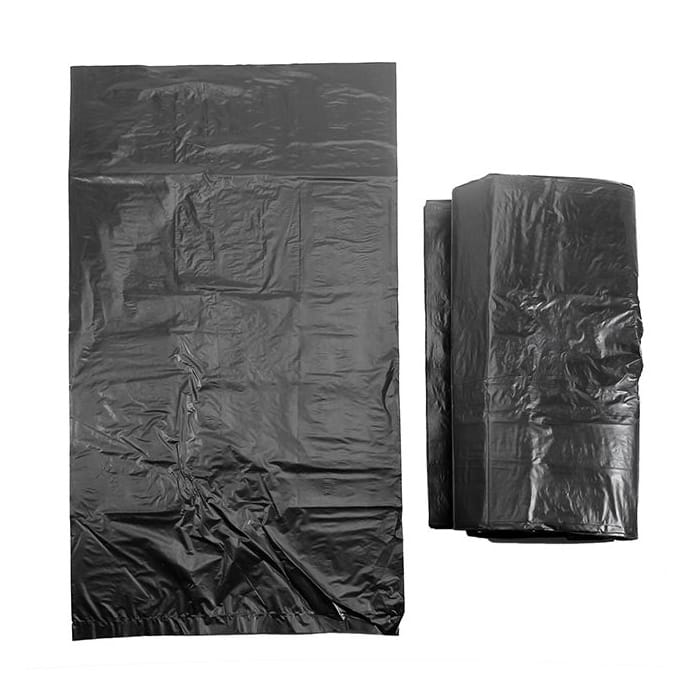 ジャパンプレミアム 中身が見えない黒いポリ袋 32枚入 91302229 1袋(ご注文単位10袋)【直送品】